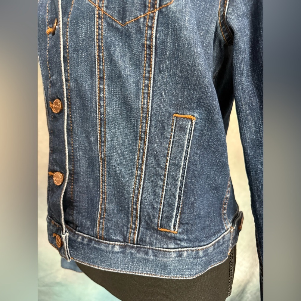 Loft Classic Denim Jacket - Medium - image 6